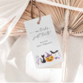 Moderne keine Tricks nur Leckereien Halloween Geschenkanhänger