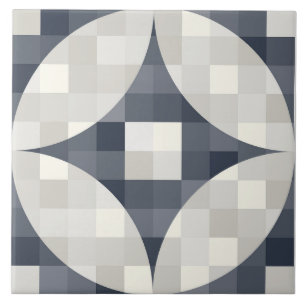 Moderne Keramik Grau & Beige Tile Fliese