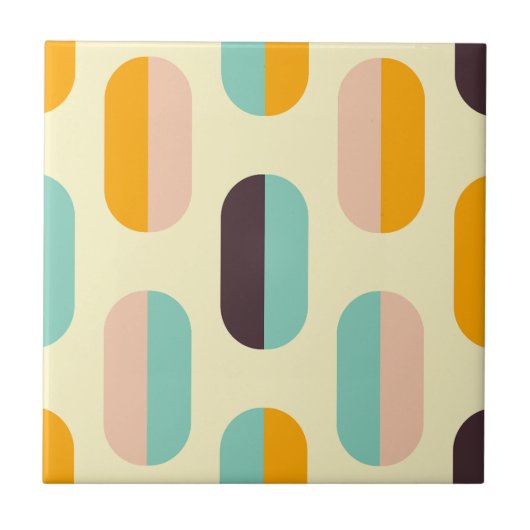 Moderne Keramik im Mittelalter Fliese (Vorderseite)