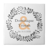 Moderne Keramik-Tile Fliese (Vorderseite)