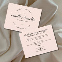 Moderne Kerzen und schmelzen kleine Unternehmen