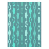 Moderne Ketten im Mittelalter Aquamarin Tischdecke (Vorderseite)