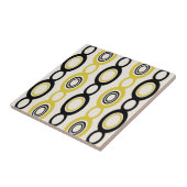 Moderne Kettenglieder aus dem Mittelalter, schwarz Fliese (Seite)