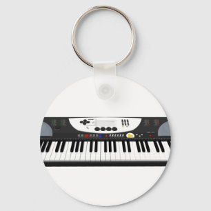 Moderne Keyboard-Synthesizer: 3D-Modell: Schlüsselanhänger