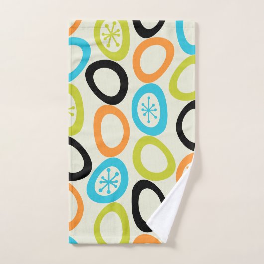 Moderne Kieselsteine aus dem Mittelalter 3 Badhandtuch Set (Handtuch)