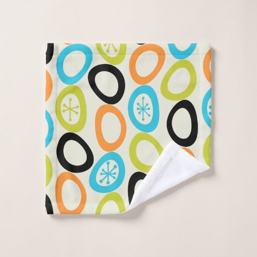 Moderne Kieselsteine aus dem Mittelalter 3 Badhandtuch Set (Waschlappen)