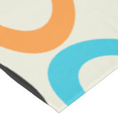 Moderne Kieselsteine aus dem Mittelalter 3 Tischdecke (Schrägansicht)