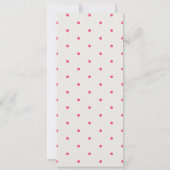 Moderne Kinder handgezeichnete Dragon Fruit Baby D Einladung (Rückseite)