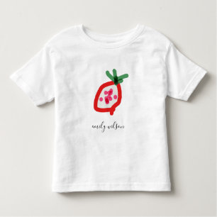 Moderne Kinder Schullehrer Hand Drachenfrucht Kleinkind T-shirt