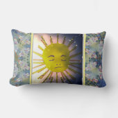 Moderne Kinder träumen groß und schön Lendenkissen (Vorderseite)