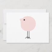 Moderne Kinderdusche aus dem Mittelalter - Einladu Einladung (Rückseite)