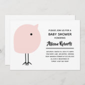 Moderne Kinderdusche aus dem Mittelalter - Einladu Einladung (Vorne/Hinten)