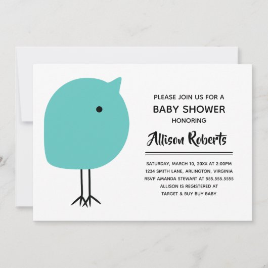 Moderne Kinderdusche aus dem Mittelalter - Einladu Einladung (Vorderseite)