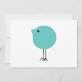 Moderne Kinderdusche aus dem Mittelalter - Einladu Einladung (Rückseite)