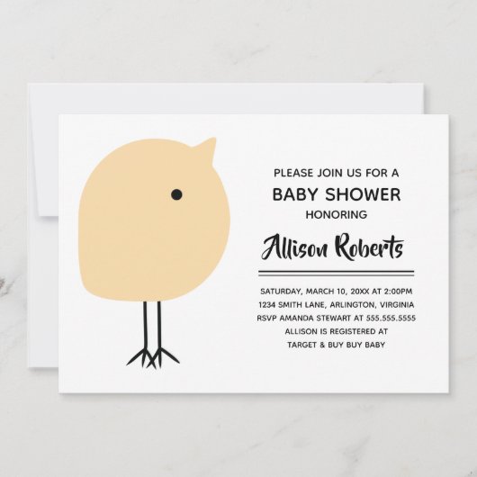 Moderne Kinderdusche aus dem Mittelalter - Einladu Einladung (Vorderseite)