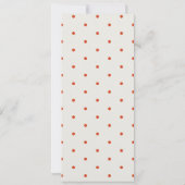 Moderne Kinderhandgezogene Wassermelone Fruchtsaft Einladung (Rückseite)