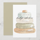 Moderne Kinderspielzeug-Dusche Einladung (Vorne/Hinten)