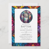 Moderne Kirchentaufe, Dedication oder Christening Einladung (Vorderseite)