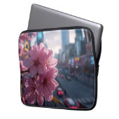 Moderne Kirschblüte 13' Laptopschutzhülle (Vorderseite Links)