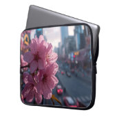Moderne Kirschblüte 4,5m Laptopschutzhülle (Vorderseite Links)