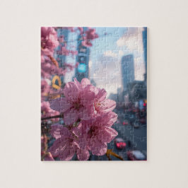 Moderne Kirschblüten-Puzzle | 500-Teile Floral Pu Puzzle