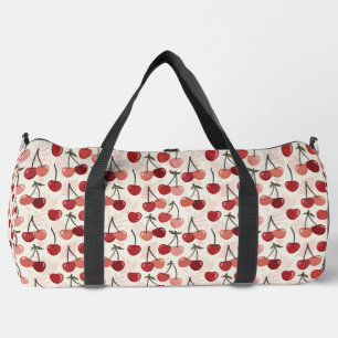 Moderne Kirschmuster Duffle Bag