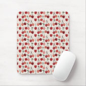 Moderne Kirschmuster Mousepad (Mit Mouse)