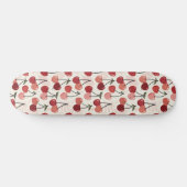 Moderne Kirschmuster Skateboard (Horizontal)