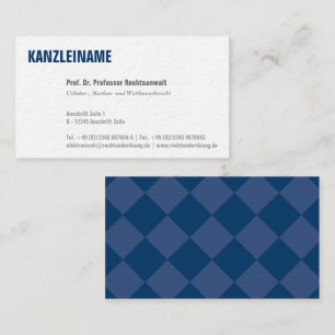 Moderne klare professionelle Verwendung Visitenkarte