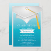 Moderne Klasse 2014 Einladung zur Graduationsparte (Vorne/Hinten)