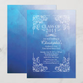 Moderne Klasse 2015 Einladung zur Graduationsparte (Vorne/Hinten)