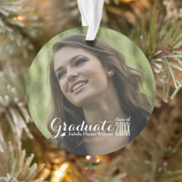 Moderne Klasse 2021 Graduierungspauschale Ornament