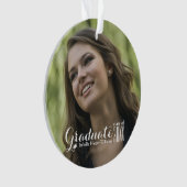 Moderne Klasse 2021 Graduierungspauschale Ornament (Vorderseite)