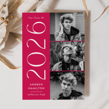 Moderne Klasse 2023 Magenta 3 Foto Abitur