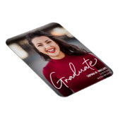 Moderne Klasse 2024 Abitur Ankündigung Magnet (Rechte Seite)