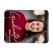 Moderne Klasse 2024 Abitur Ankündigung Magnet (Horizontal)