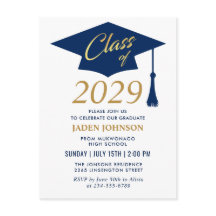 Moderne Klasse 2025 Einladung zur Graduiertengrupp