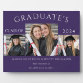 moderne Klasse der Foto Collage lila Fotoplatte (Vorderseite)