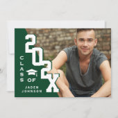 Moderne Klasse der Grad FOTO Graduation Party 2023 Einladung (Vorderseite)