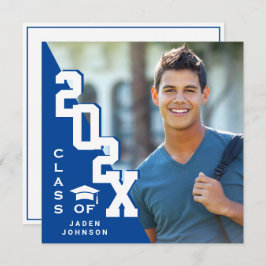 Moderne Klasse der Grad FOTO Graduation Party 2025 Einladung