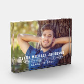 Moderne Klasse des benutzerdefinierten Abschlusses Fotoblock (Links)