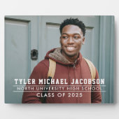 Moderne Klasse des benutzerdefinierten Abschlusses Fotoplatte (Vorderseite)