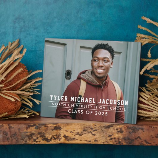 Moderne Klasse des benutzerdefinierten Abschlusses Fotoplatte (Seite)