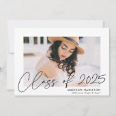 Moderne Klasse des Black Script-Fotos 2025 Ankündigung (Vorderseite)