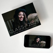 Moderne Klasse des Overlay-Foto-Abschlusses 2023 Ankündigung