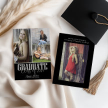 Moderne Klasse des Schwarzen Abschlusses mit vier 