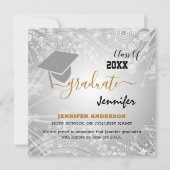 Moderne Klasse von 20XX, Foto, Topper-Abschluss Einladung (Vorderseite)