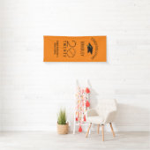 Moderne KLASSE VON 20XX Orange Abschluss Door Banner (Insitu)
