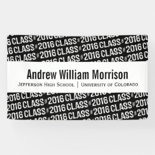 Moderne Klasse von Abschluss-Gewohnheits-Farbe Banner