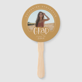 Moderne Klasse von Foto Grad Abschluss 2025 Fächer